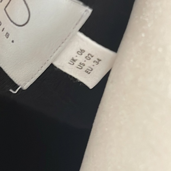 Anthropologie Marcelline Flounced Sheath Black Dress - Picture 5 of 13